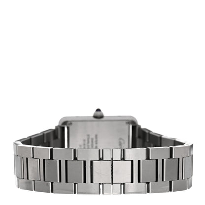 Cartier Stainless Steel 24mm Tank Solo Quartz Watch 3 of 5