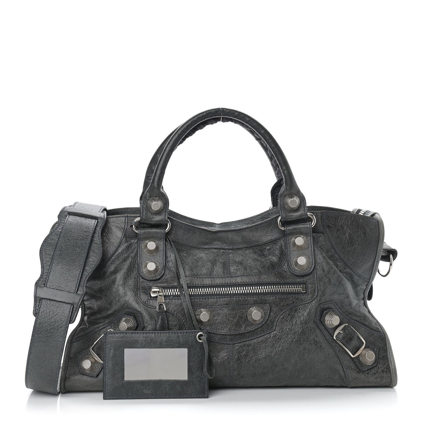 Agneau Giant 21 Silver Hardware Part Time Anthracite