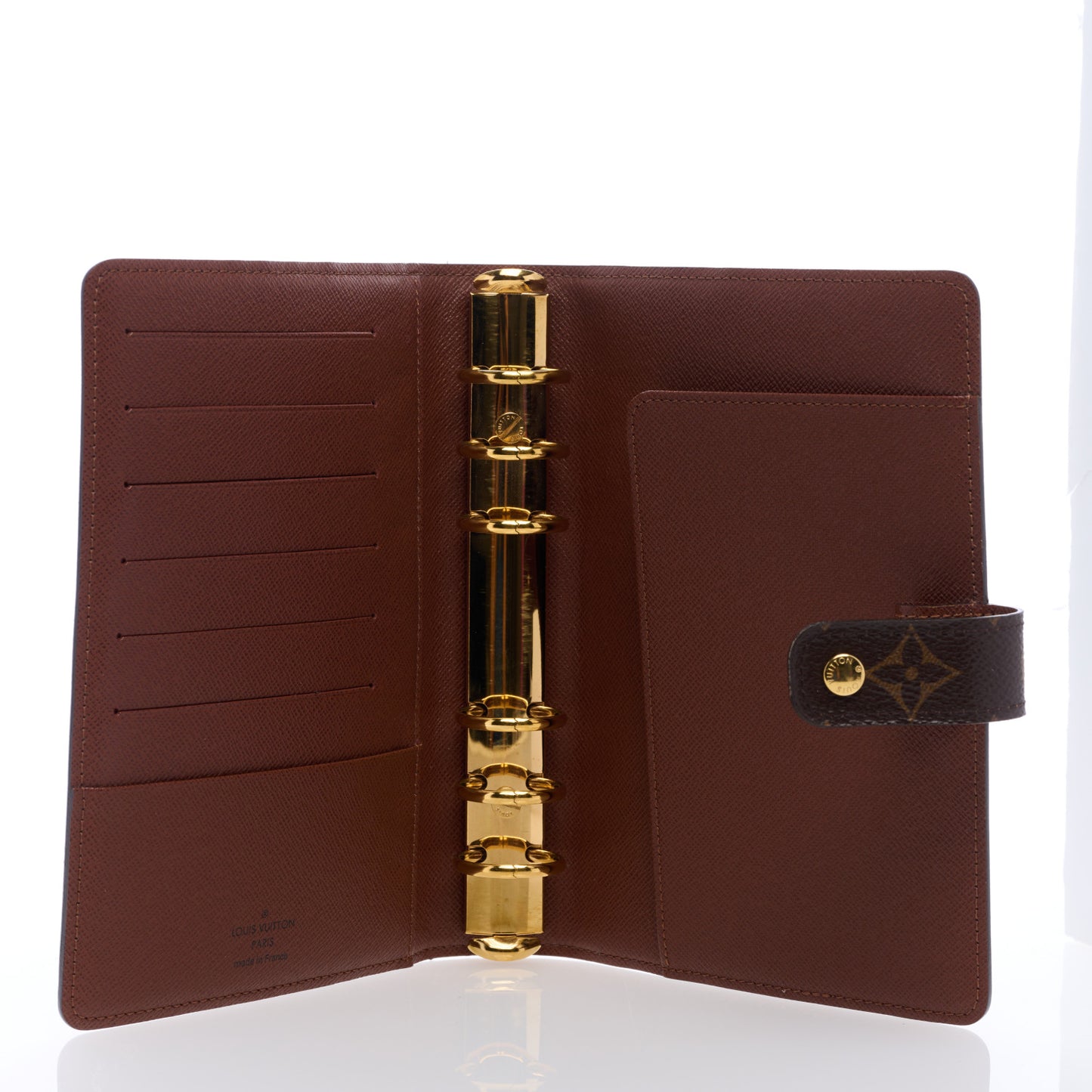 Monogram Medium Ring Agenda Cover