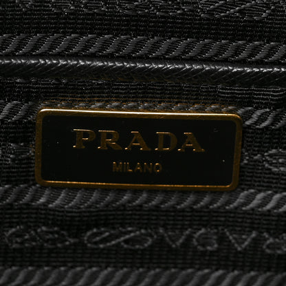 Prada Saffiano Medium Galleria Double Zip Tote Black 6 of 8