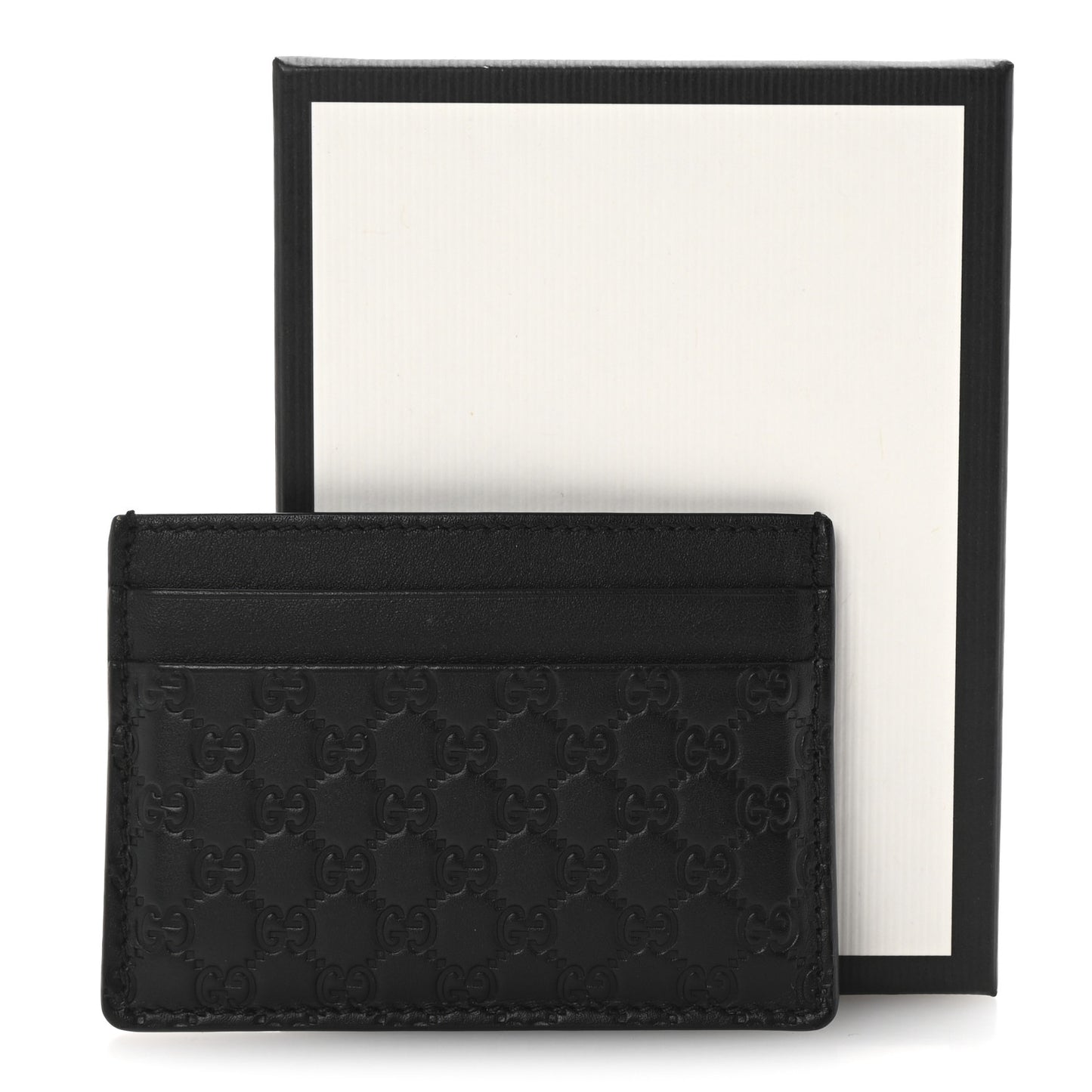 Microguccissima Card Holder Black