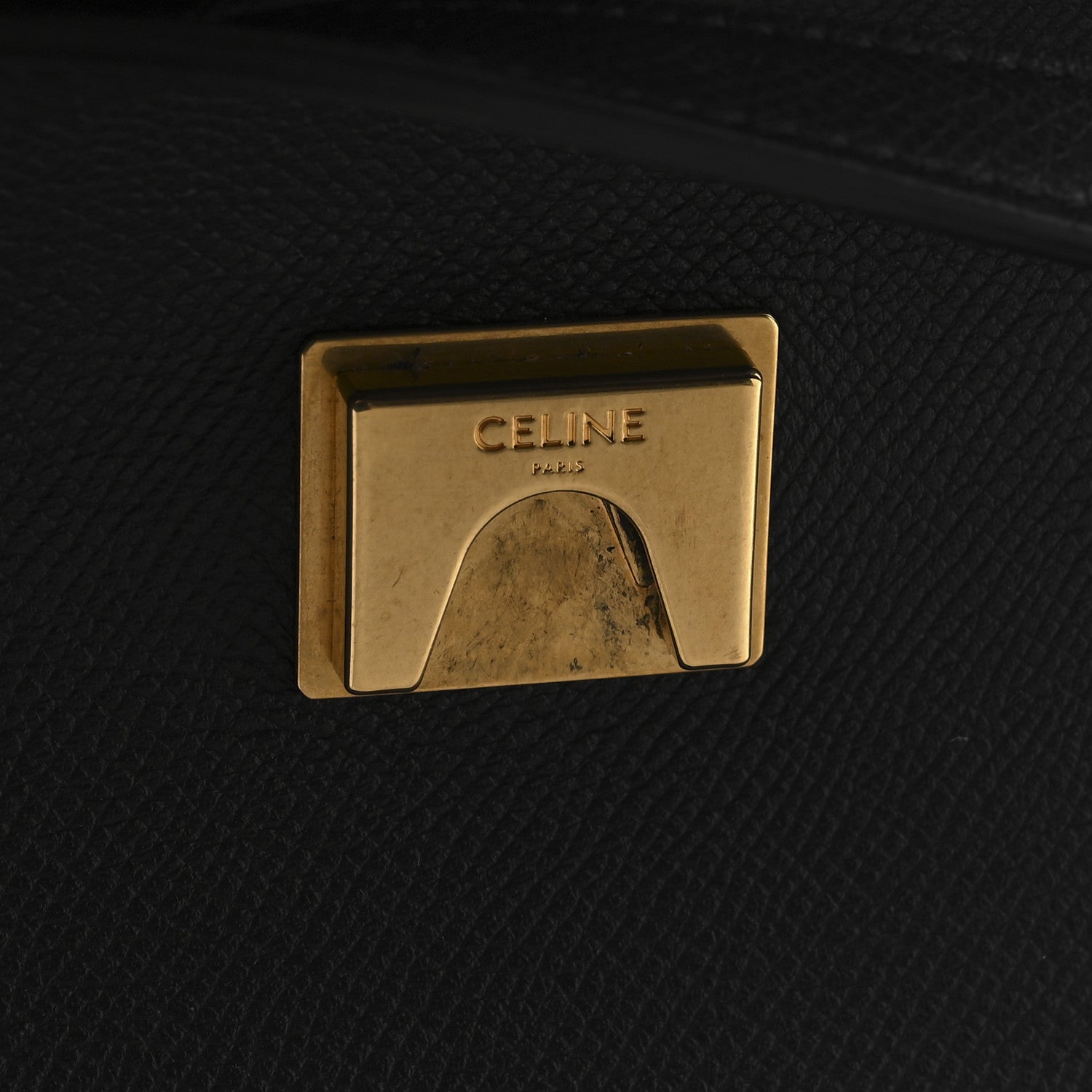 Celine Grained Calfskin Mini Belt Bag Black 13 of 14