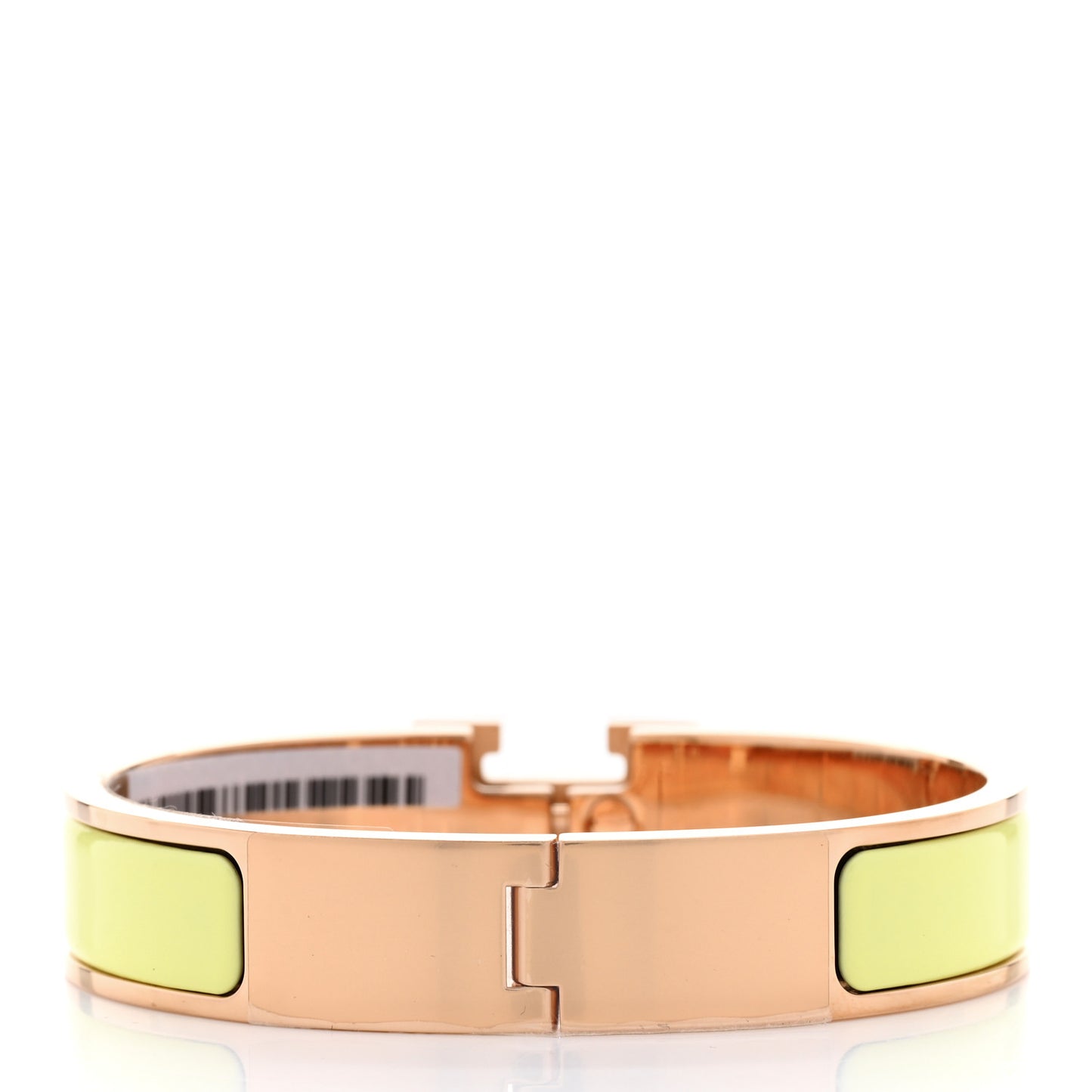 Enamel Narrow Clic Clac H Bracelet PM Poussin