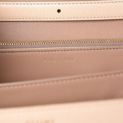 Celine Liege Calfskin Medium Classic Box Flap Bag Nude 7 of 9