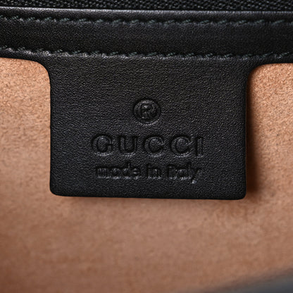Gucci Calfskin Small Sylvie Shoulder Bag Black 6 of 12
