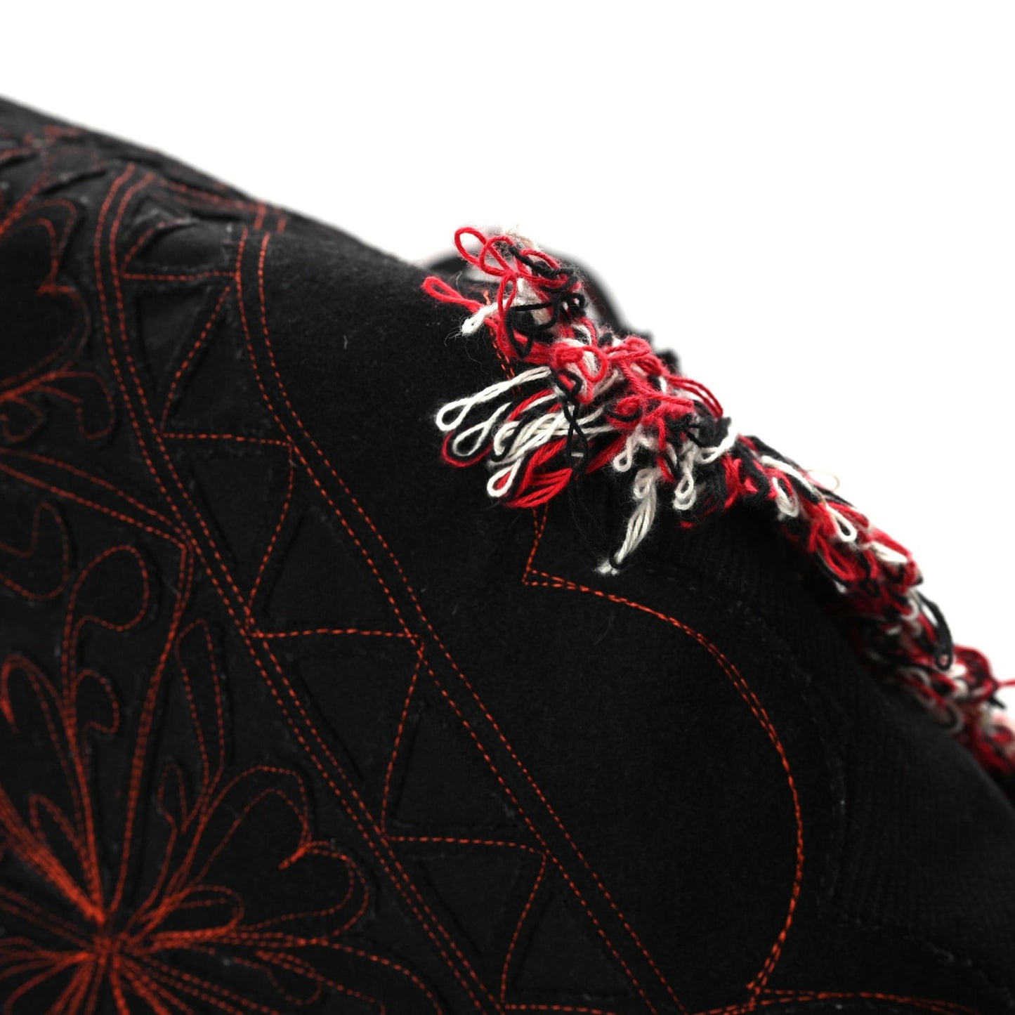 Cotton Embroidered Portugaba Black