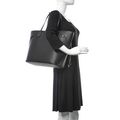 Louis Vuitton Epi Neverfull MM Black 2 of 9
