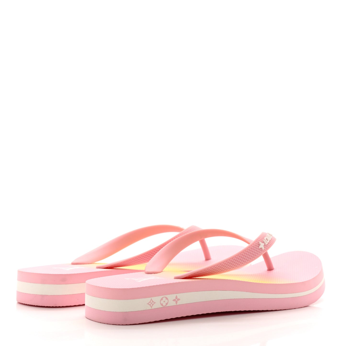 Rubber Arcade Flat Thong Sandals 39 Rose