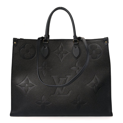 Louis Vuitton Empreinte Monogram Giant Onthego GM Black 1 of 8