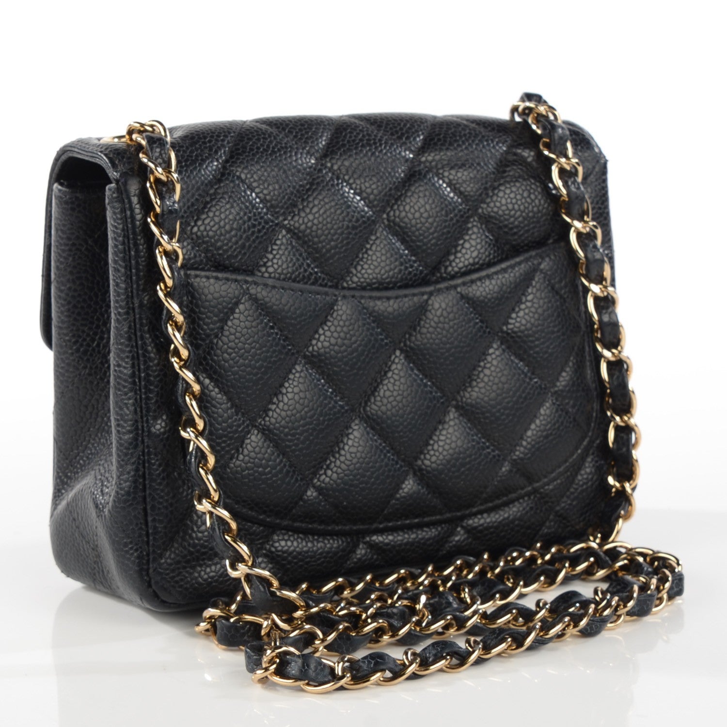 Chanel Caviar Quilted Mini Square Flap Black 3 of 9