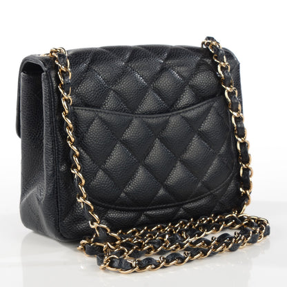 Chanel Caviar Quilted Mini Square Flap Black 3 of 9