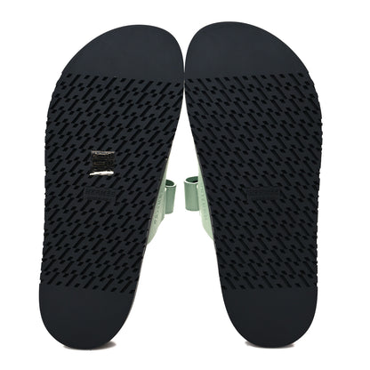 Hermes Epsom Womens Chypre Sandals 40 Vert Jade 5 of 8