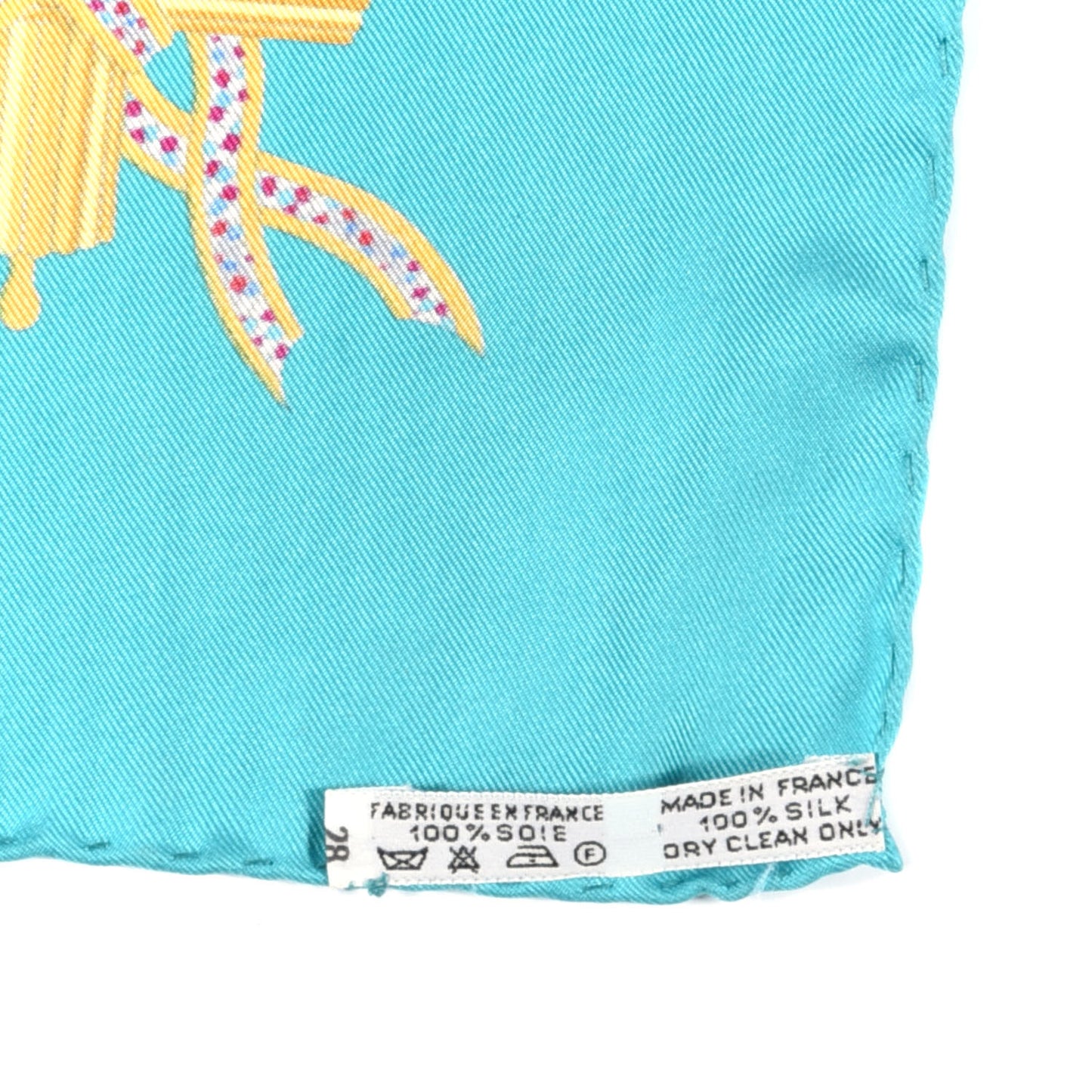 Silk Republique Francaise Liberte Egalite Fraternite 1789 Scarf 90