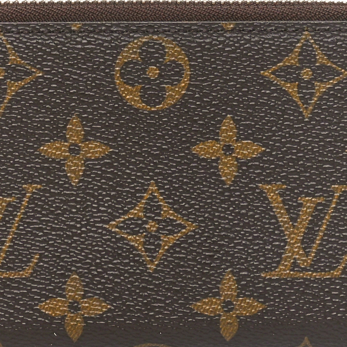 Monogram Clemence Wallet Rose Ballerine