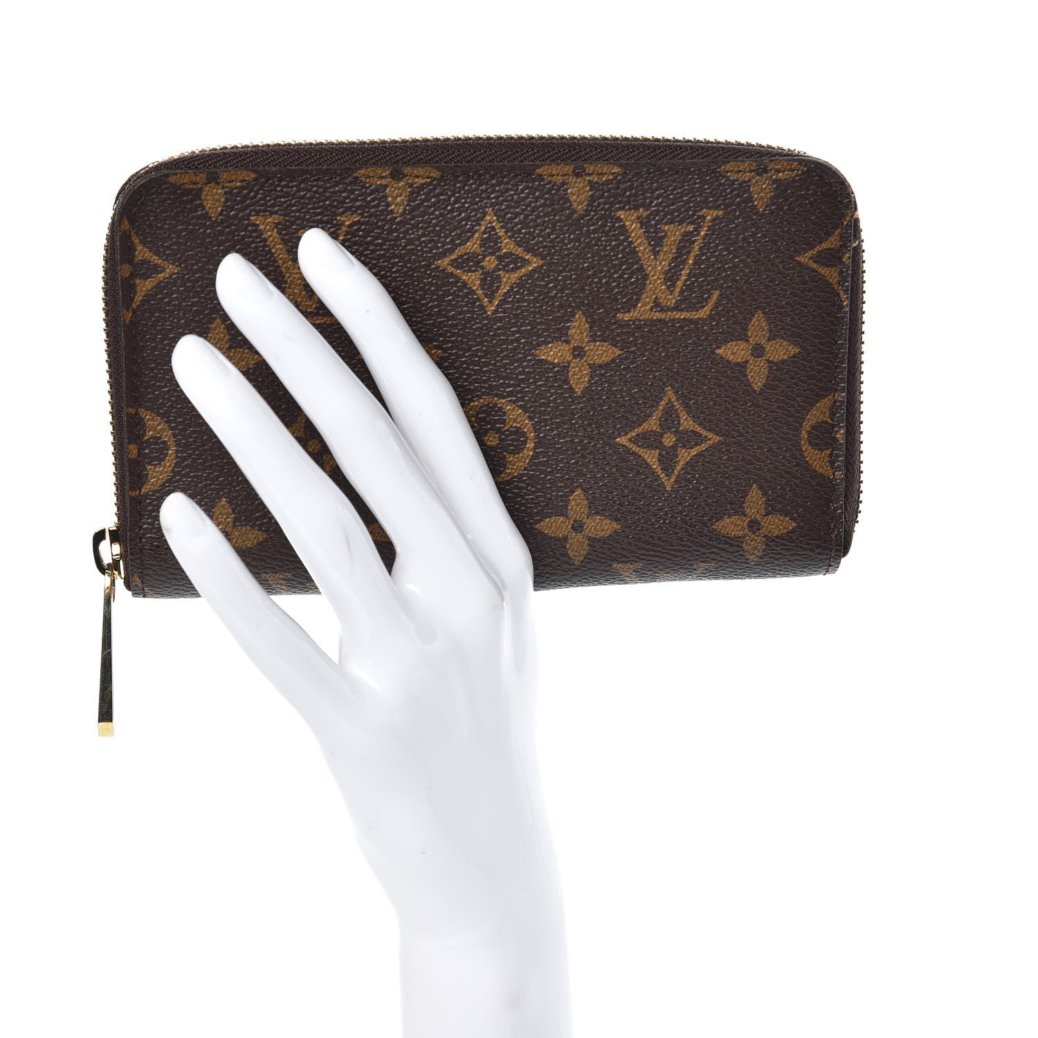 Louis Vuitton Monogram Zippy Compact Wallet 2 of 9