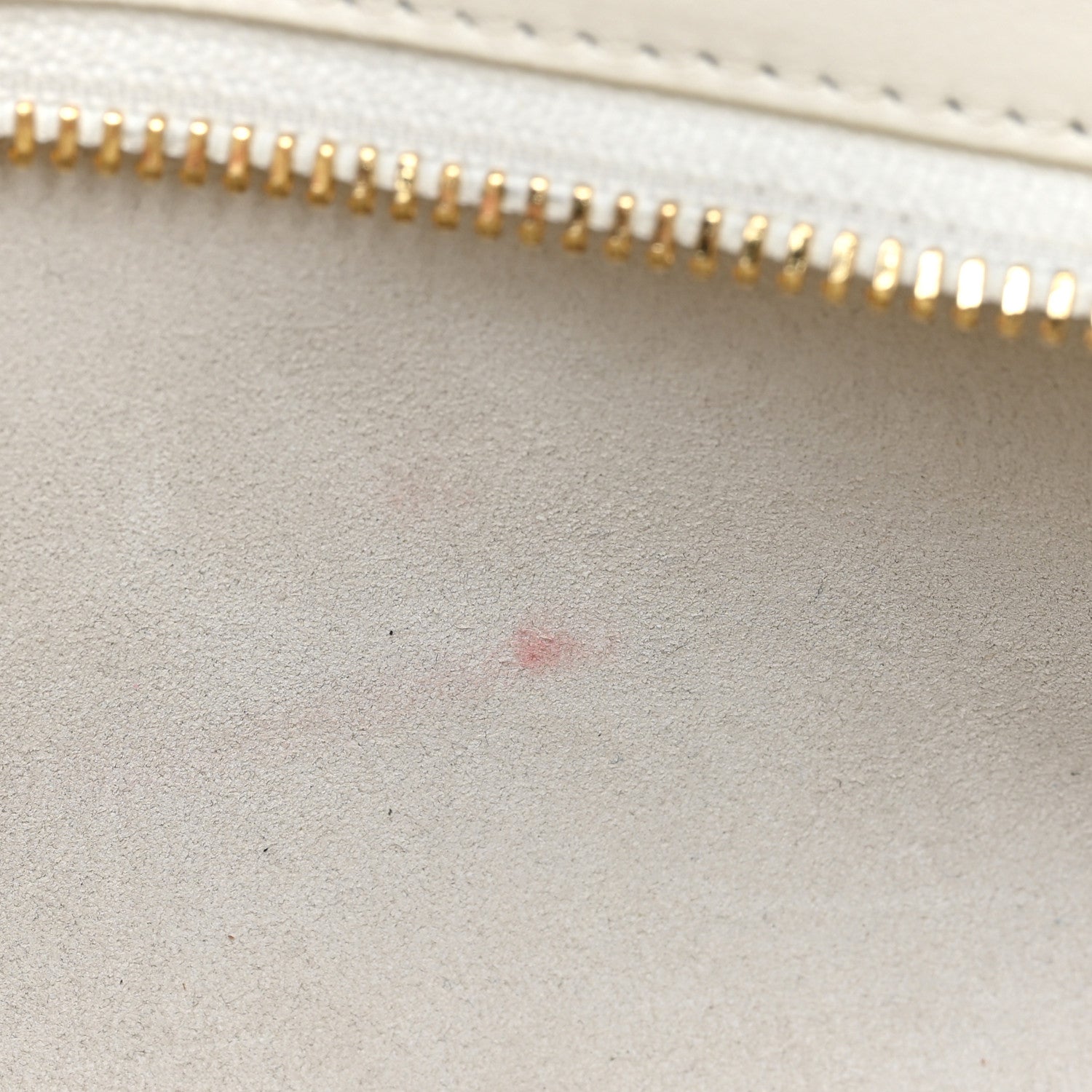 Celine Smooth Calfskin Cuir Triomphe Shoulder Bag White 14 of 21