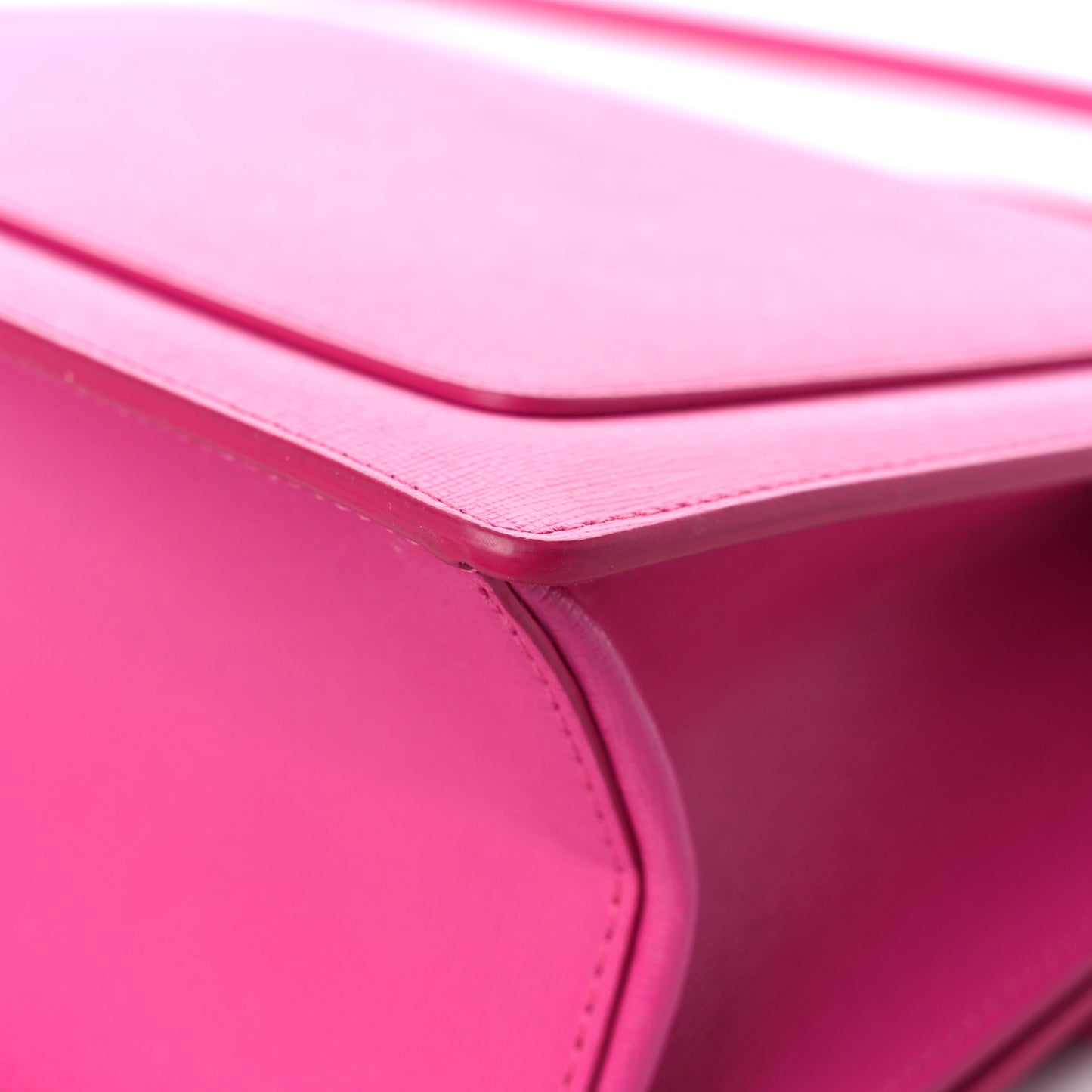 Calfskin Jitney Bag Fuchsia