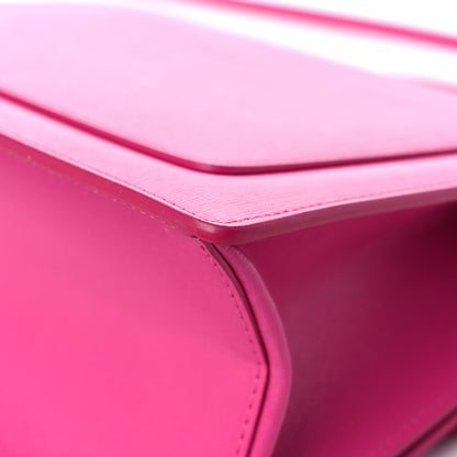 Off-White Calfskin Jitney Bag Fuchsia 12 of 19