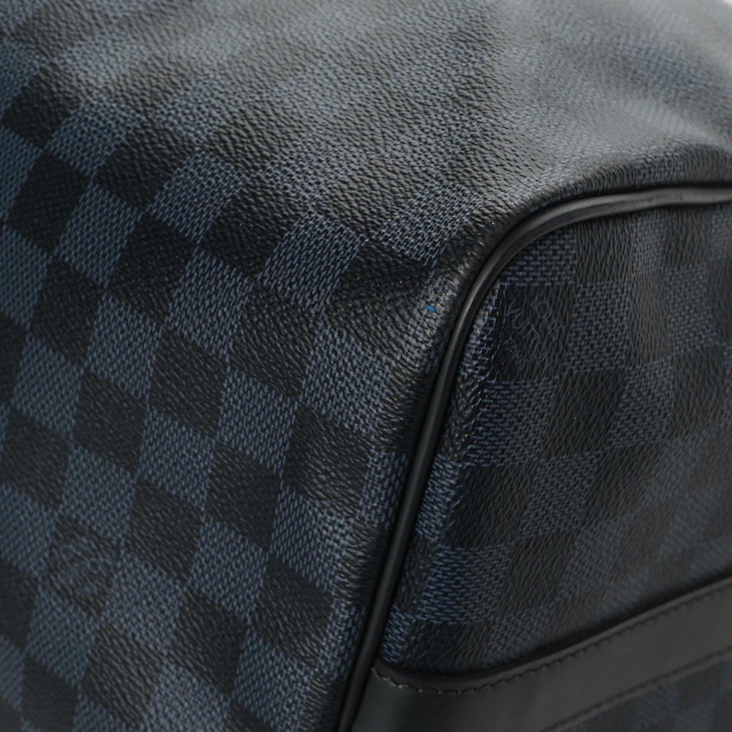 Louis Vuitton Damier Cobalt Keepall Bandouliere 45 7 of 9