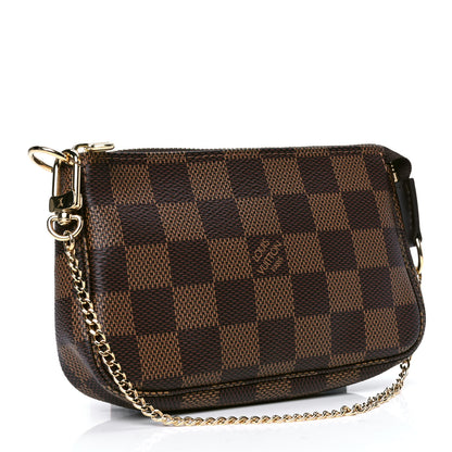 Louis Vuitton Damier Ebene Mini Pochette Accessories 2 of 4