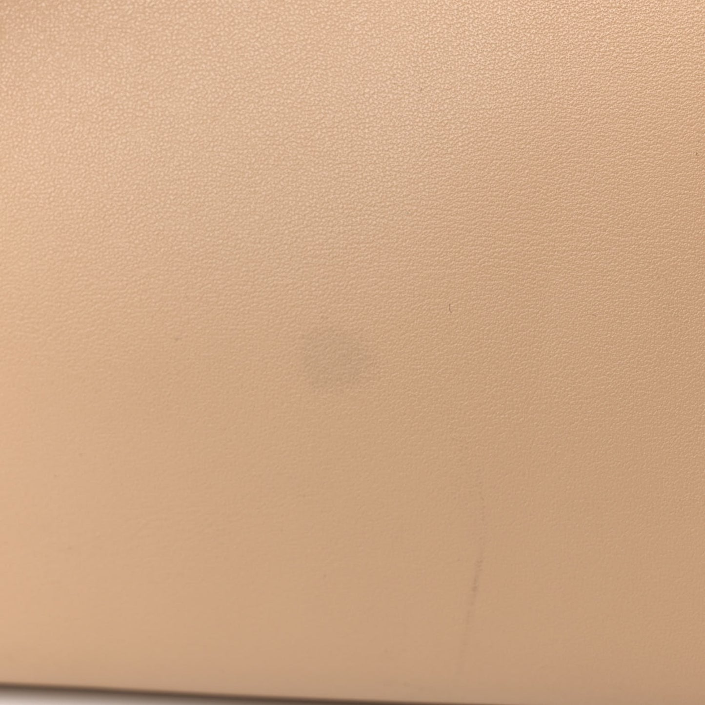 Vegan Leather Medium Shopping Bag Cream