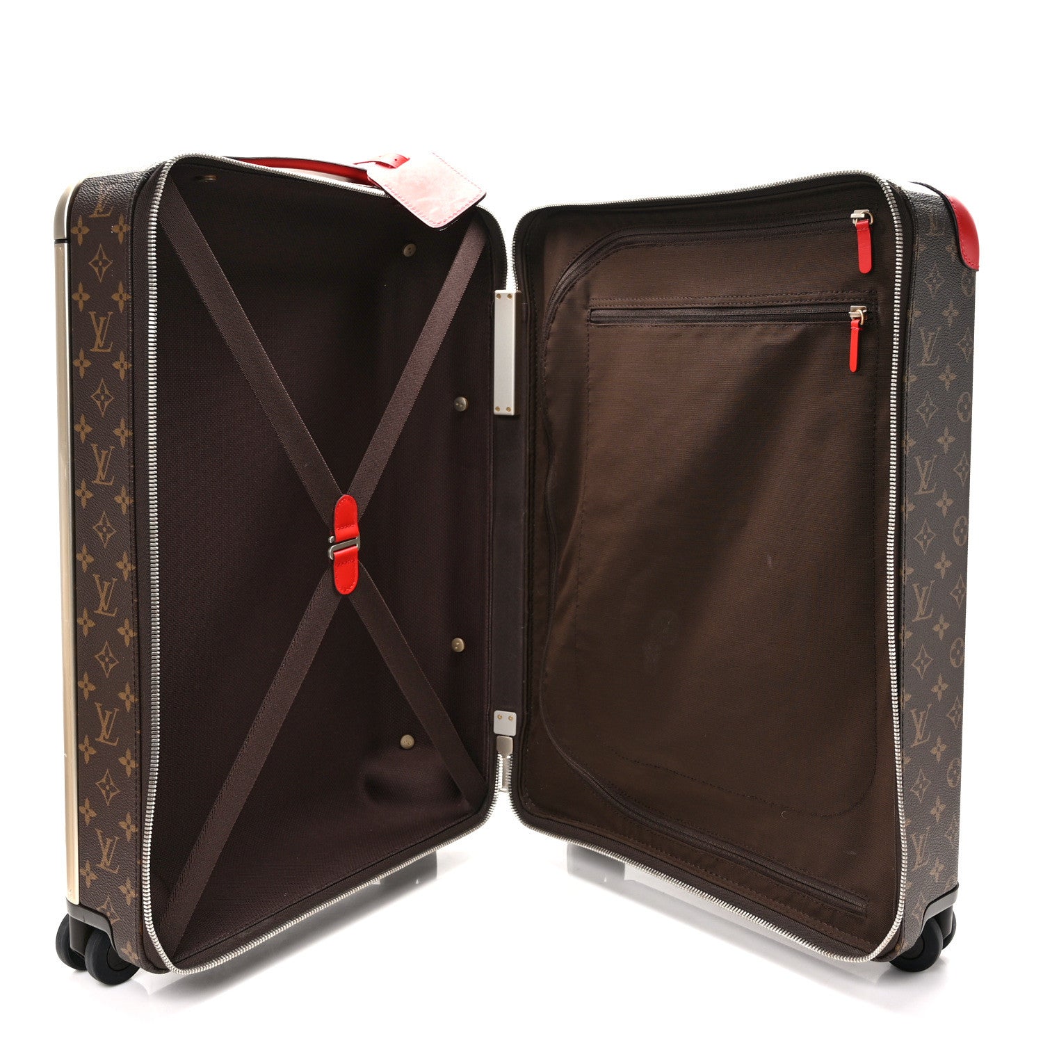Louis Vuitton Monogram Horizon 55 Coquelicot 4 of 14