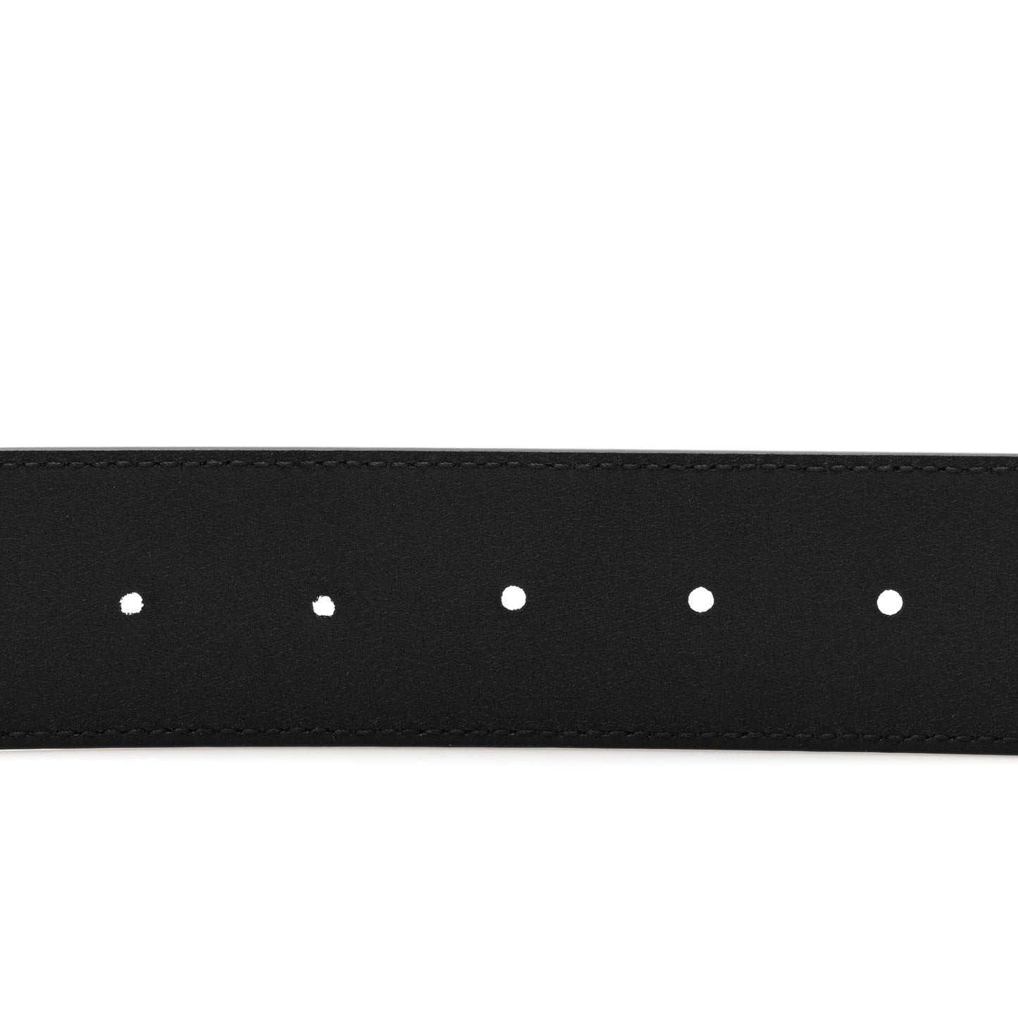 Moon Calfskin Scales Double G 40mm Belt 90 36 Black