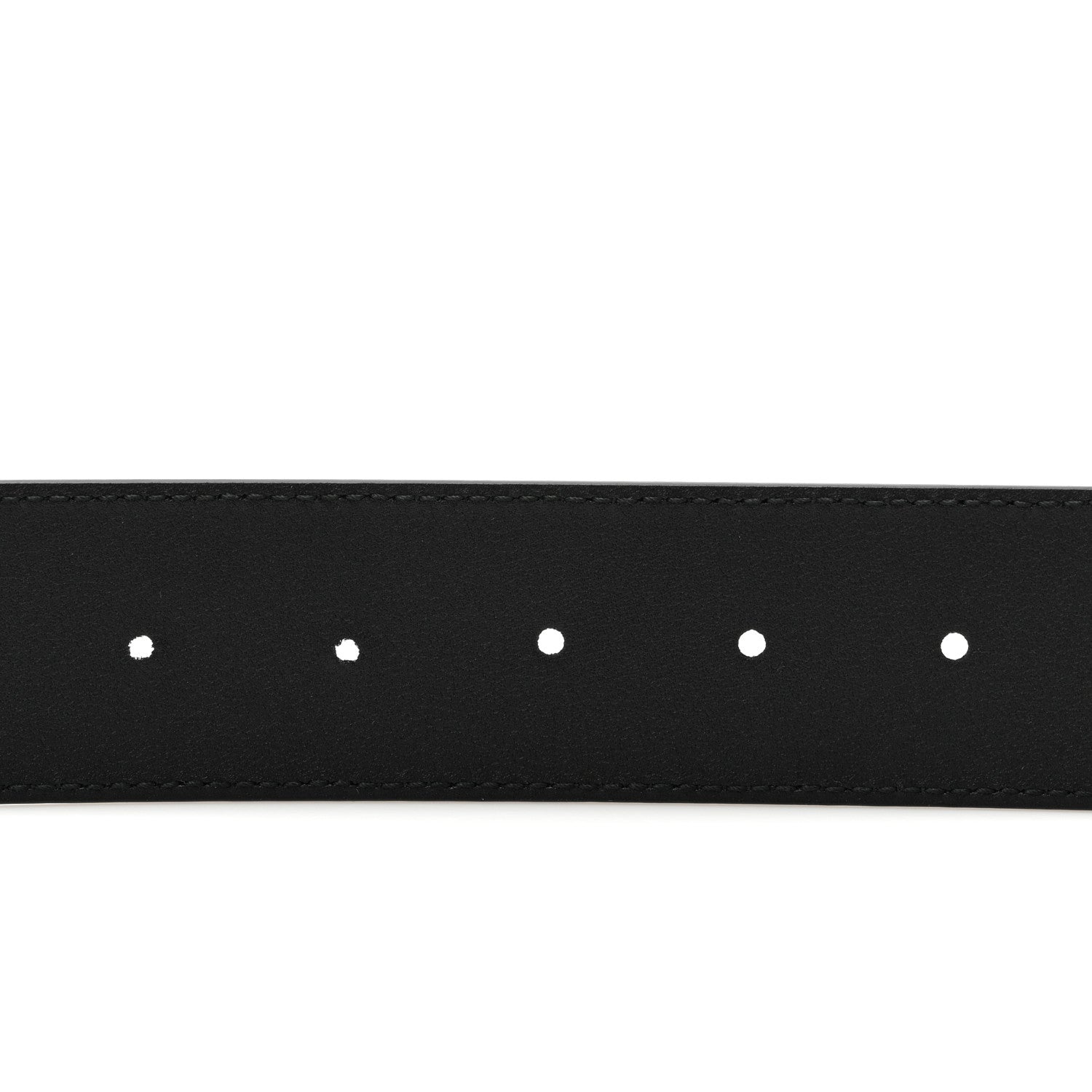 Gucci Moon Calfskin Scales Double G 40mm Belt 90 36 Black 5 of 5