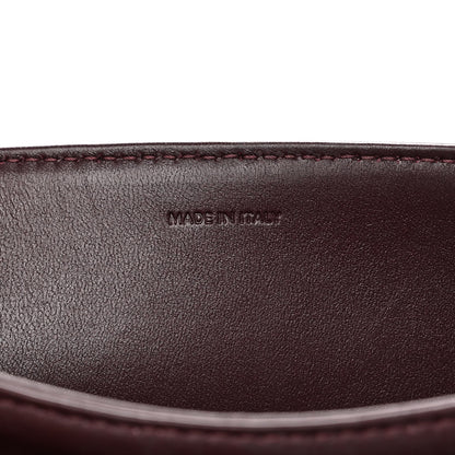 Celine Shiny Calfskin Medium Triomphe Burgundy 8 of 14