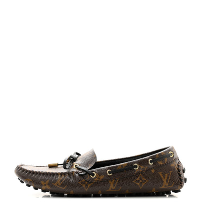 Louis Vuitton Patent Monogram Gloria Loafers 37.5 1 of 9