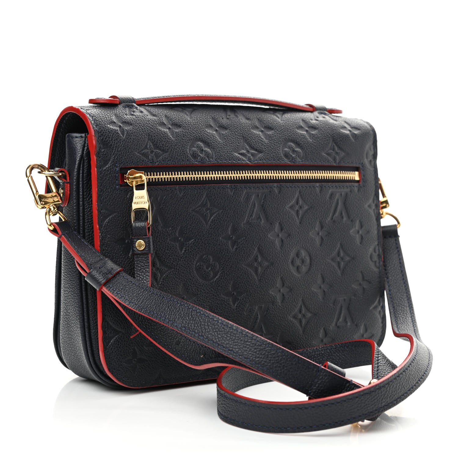 Louis Vuitton Empreinte Pochette Metis Marine Rouge 3 of 12