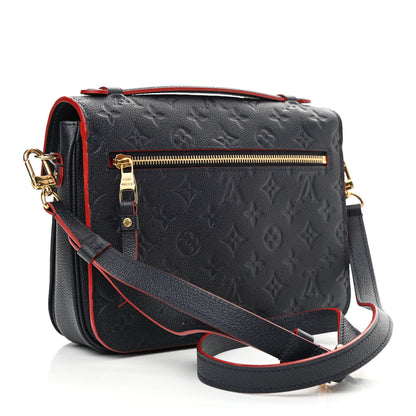 Louis Vuitton Empreinte Pochette Metis Marine Rouge 3 of 12
