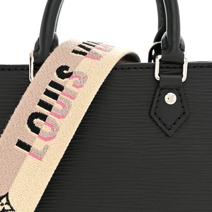 Louis Vuitton Epi Jacquard Petit Sac Plat Black 7 of 11