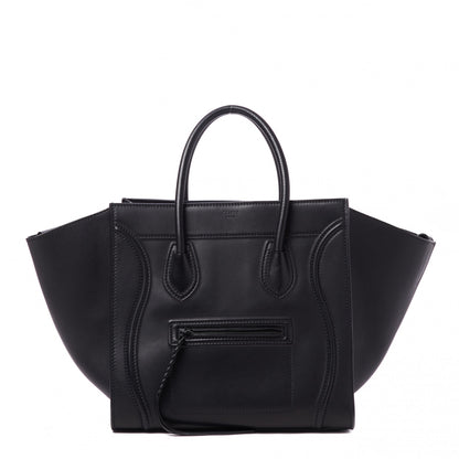 Celine Supple Medium Phantom Luggage Black 1 of 8