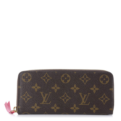 Louis Vuitton Monogram Clemence Wallet Freesia 1 of 10
