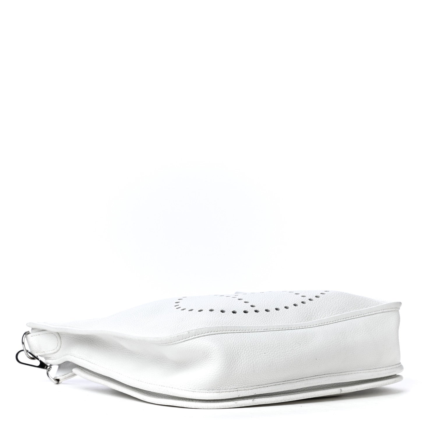 Hermes Taurillon Clemence Evelyne II PM White 6 of 20