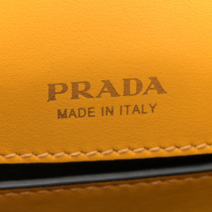 Prada Saffiano City Calf Cahier Belt Bag Soleil Black 6 of 12