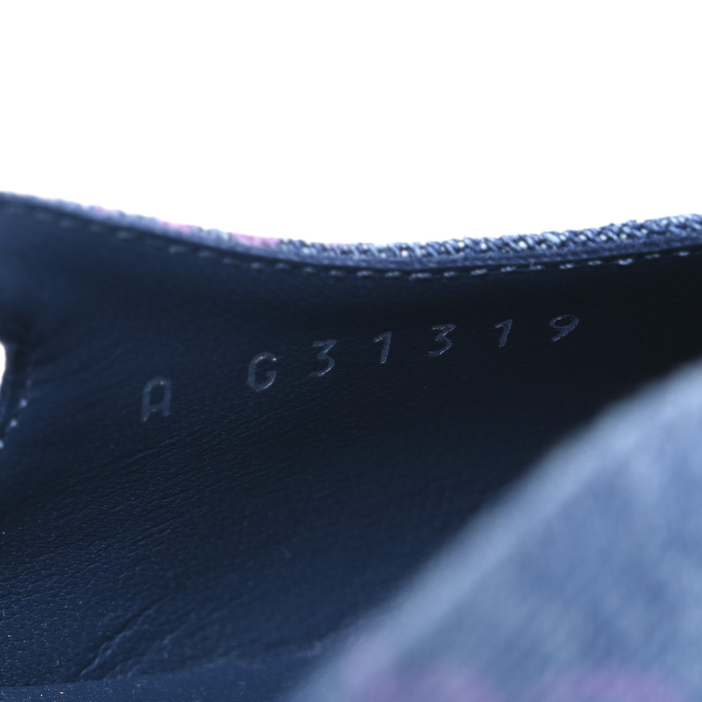 Denim Printed Mood Cap Toe CC Slingback Pumps 35.5 Light Blue Multicolor