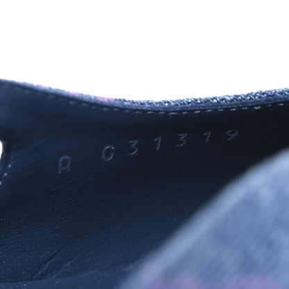 Chanel Denim Printed Mood Cap Toe CC Slingback Pumps 35.5 Light Blue Multicolor 10 of 10