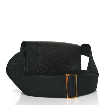 Hermes Chevre Mysore Geta Black 3 of 10