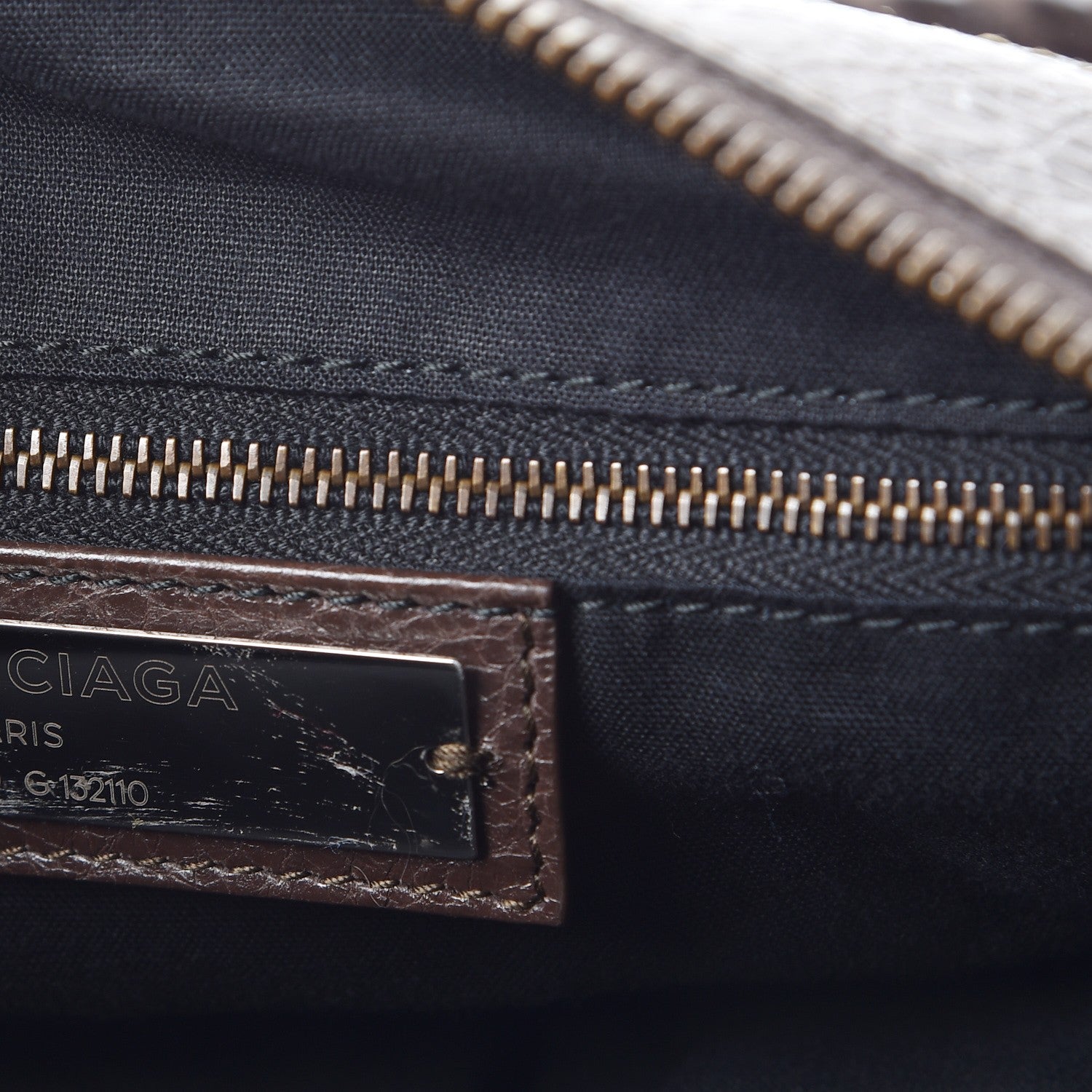 Balenciaga Agneau Classic Hardware Work Charbon 8 of 10