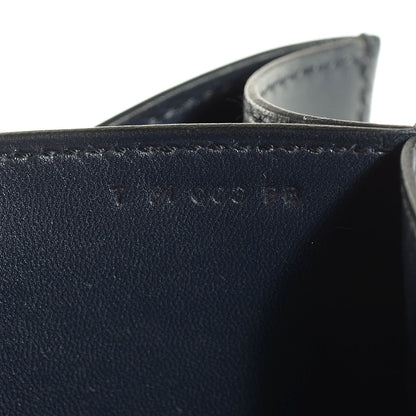 Hermes Veau Sombrero Constance Cartable 29 Bleu Obscur 8 of 16