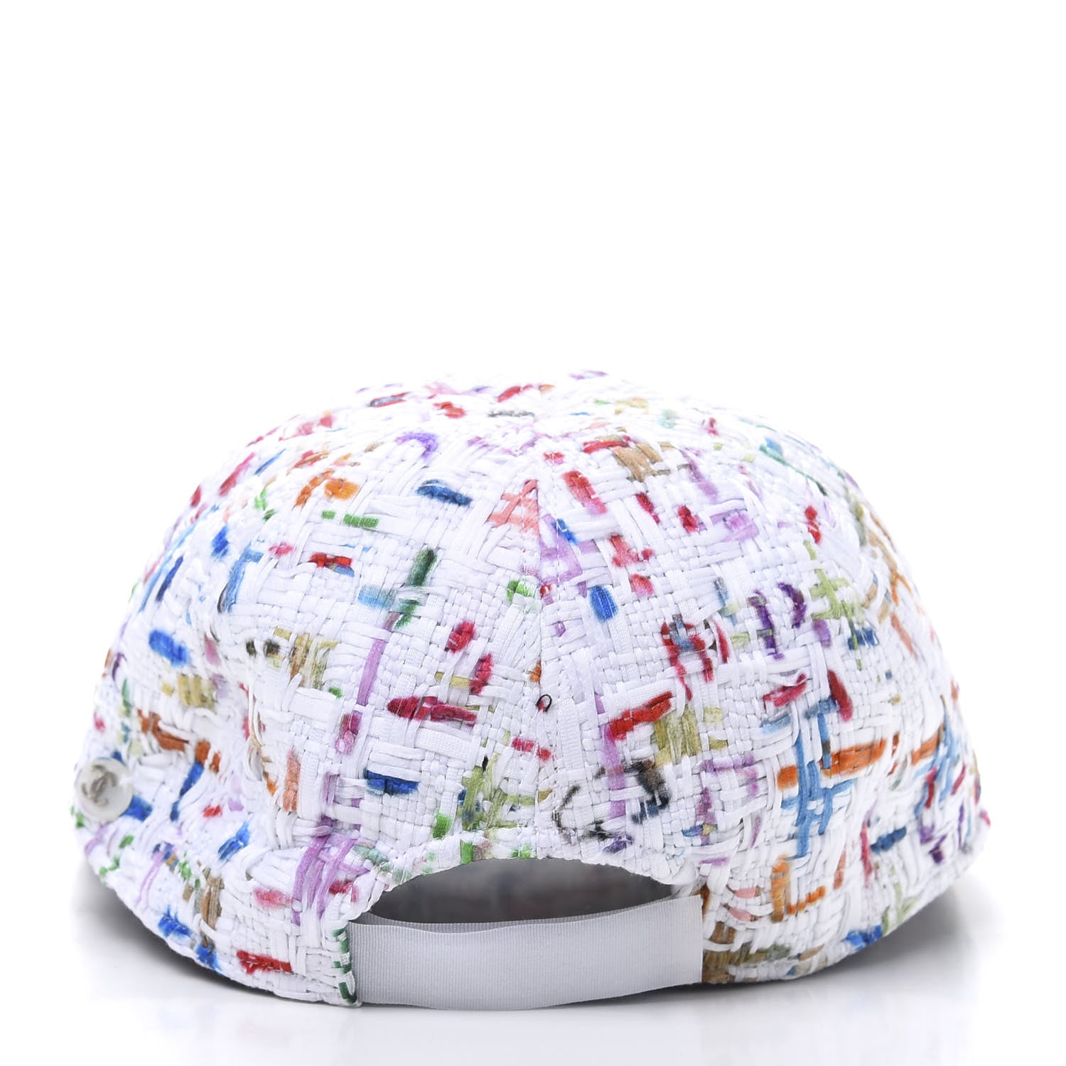 Chanel Tweed Cap Hat Multicolor 4 of 8