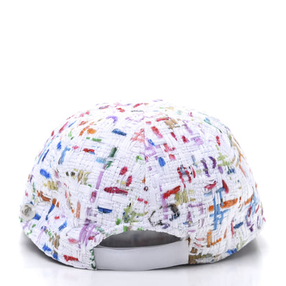 Chanel Tweed Cap Hat Multicolor 4 of 8