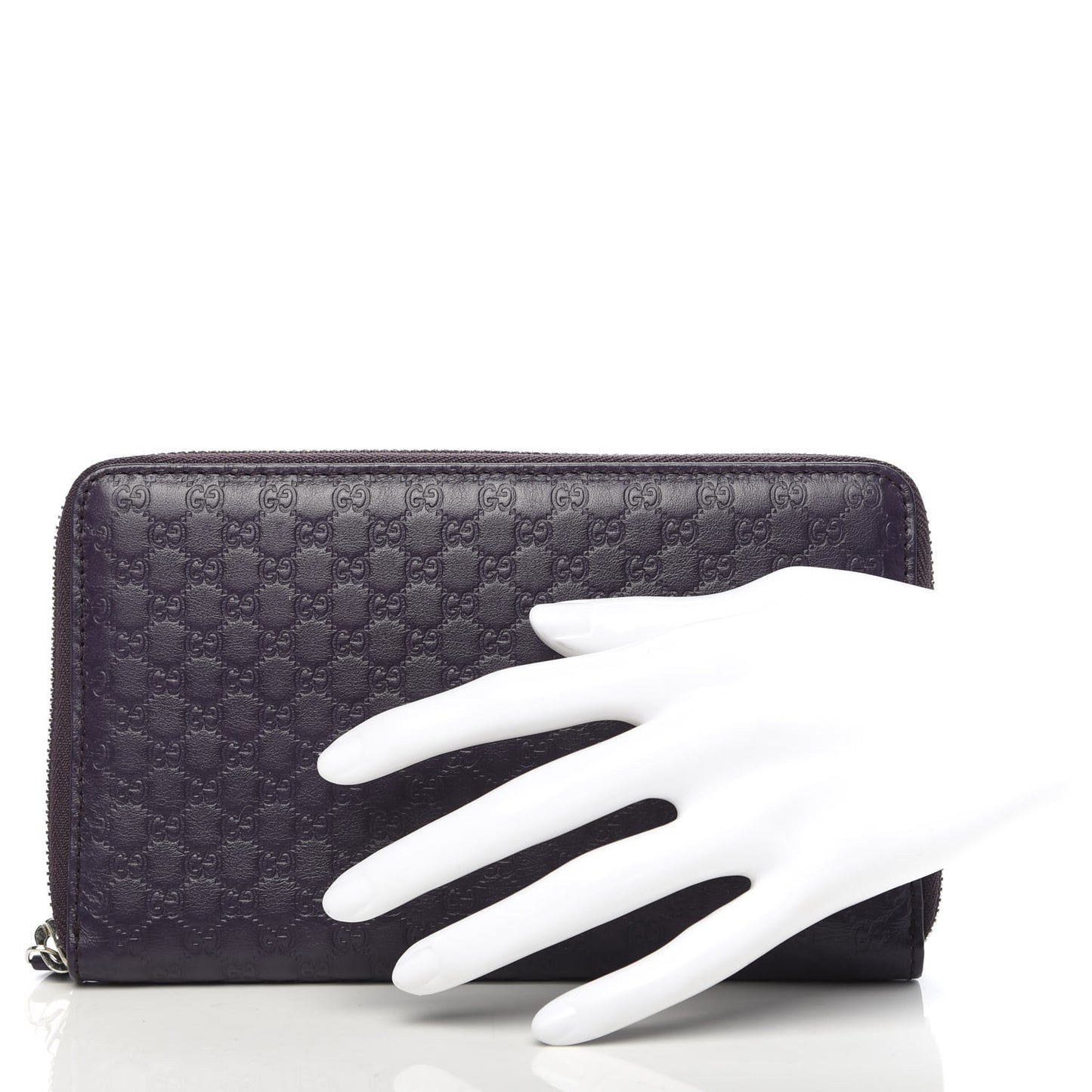 Microguccissima Zippy Wallet Purple