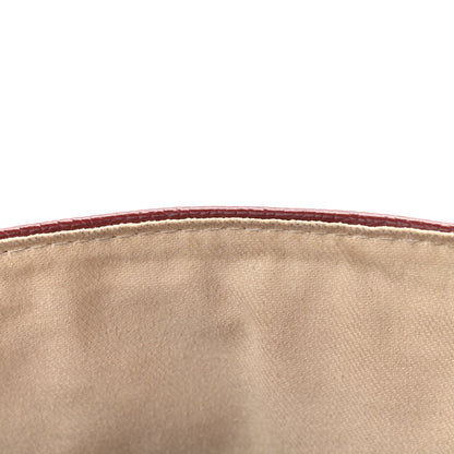 Chanel Caviar Large Half Moon Flap Red 10 of 10
