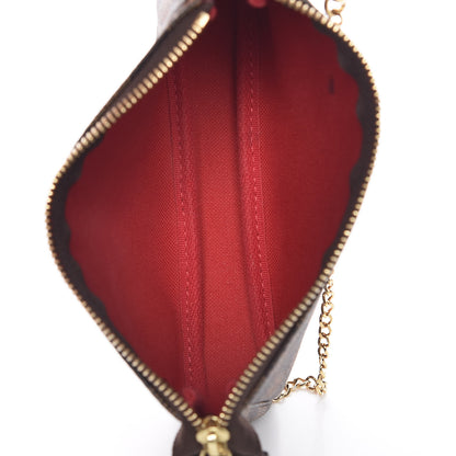 Louis Vuitton Damier Ebene Mini Pochette Accessories 5 of 11