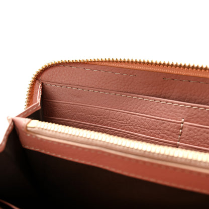 Chloe Grained Calfskin Marcie Long Zip Around Wallet Pink 8 of 13