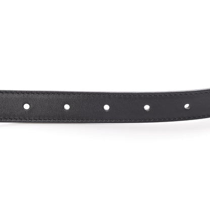 Gucci Calfskin Double G 20mm Belt 85 34 Black 4 of 6