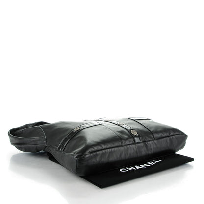 Chanel Lambskin Large Girl Bag Black 4 of 7